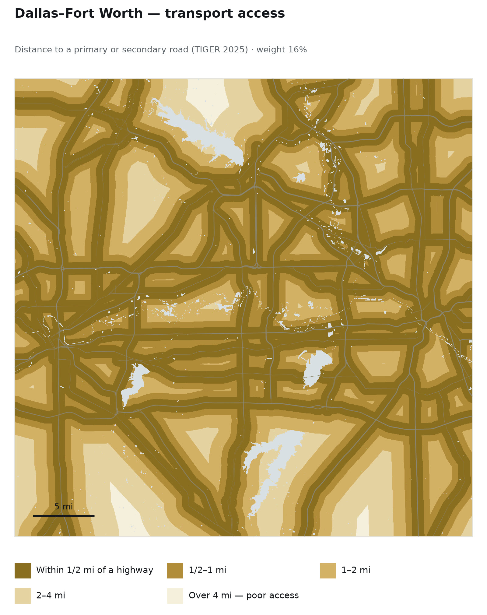 Dallas–Fort Worth — Transport access