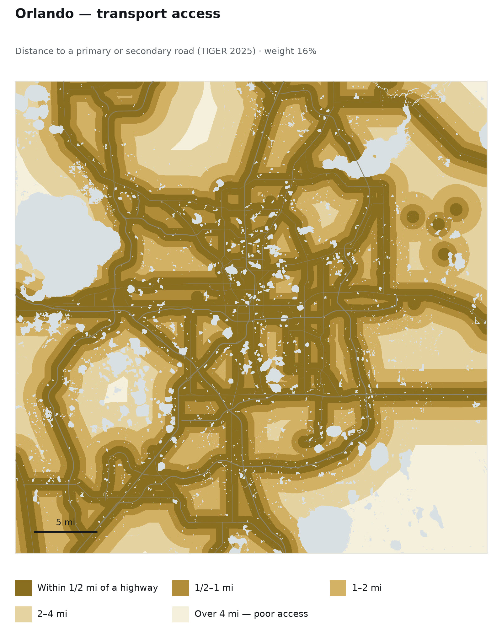 Orlando — Transport access