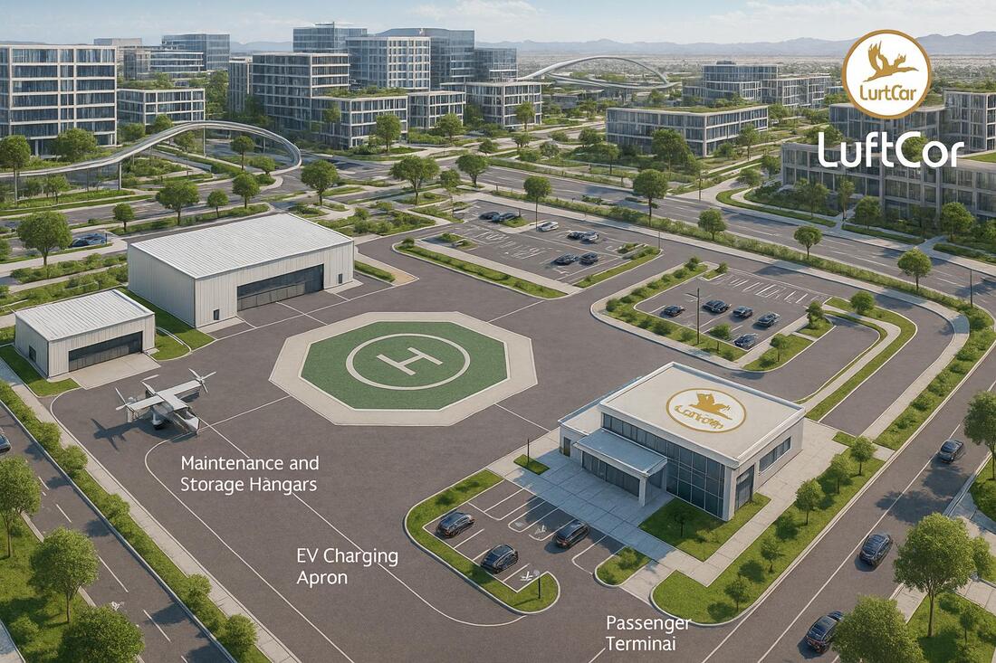 LuftCar Opens Office in Dubai to Accelerate Advanced Air Mobility (AAM) Development Across the Middle East
